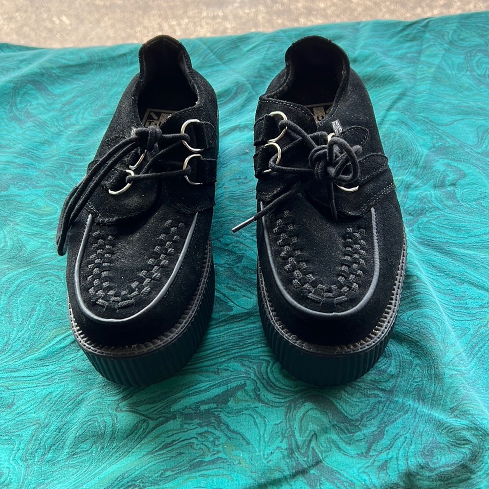 .T-U-K Shoes Unisex-Adult Creepers, Anarchic Creeper Shoes size men 6 women 8
